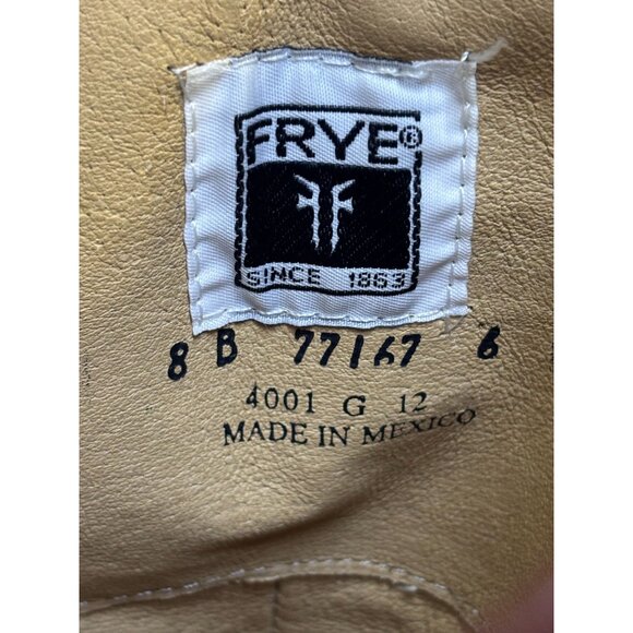 Frye Leather Riding Boots Brown Size 8 - Picture 10 of 12
